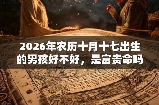 2026年农历十月十七出生的男孩好不好，是富贵命吗？