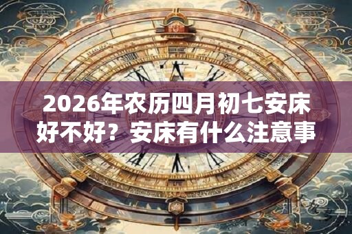 2026年农历四月初七安床好不好？安床有什么注意事项？
