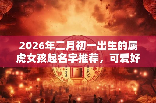 2026年二月初一出生的属虎女孩起名字推荐，可爱好听的名字精选