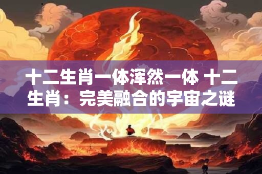 十二生肖一体浑然一体 十二生肖：完美融合的宇宙之谜