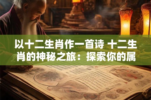 以十二生肖作一首诗 十二生肖的神秘之旅：探索你的属相之力