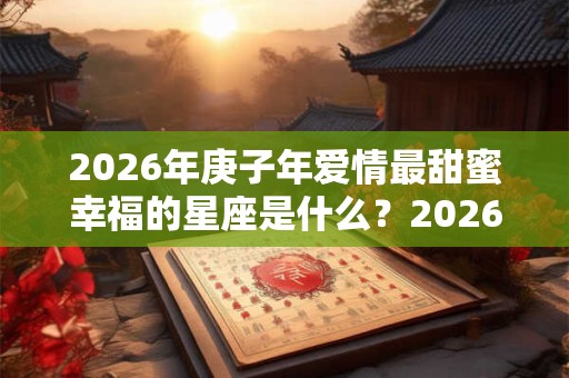 2026年庚子年爱情最甜蜜幸福的星座是什么？2026年星座爱情运