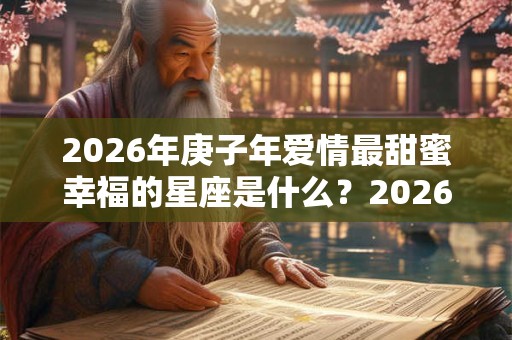 2026年庚子年爱情最甜蜜幸福的星座是什么？2026年星座爱情运