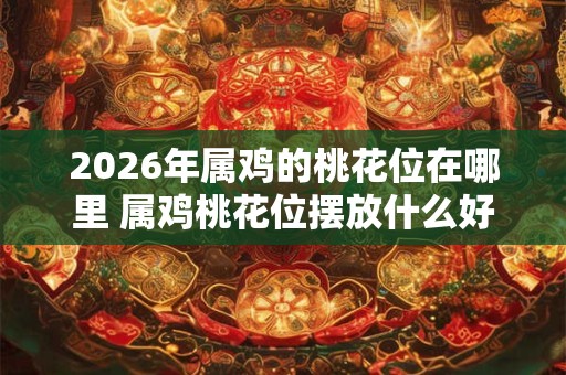2026年属鸡的桃花位在哪里 属鸡桃花位摆放什么好