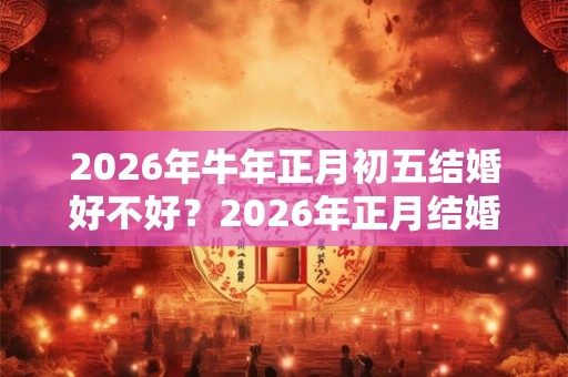 2026年牛年正月初五结婚好不好？2026年正月结婚吉日一览！