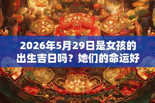 2026年5月29日是女孩的出生吉日吗？她们的命运好吗？