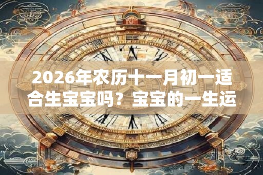2026年农历十一月初一适合生宝宝吗？宝宝的一生运势如何？
