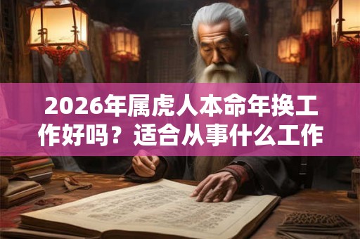2026年属虎人本命年换工作好吗？适合从事什么工作？