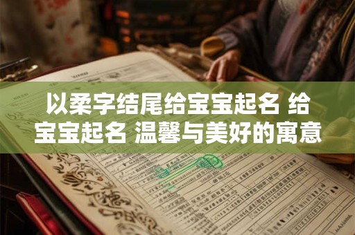 以柔字结尾给宝宝起名 给宝宝起名 温馨与美好的寓意碰撞