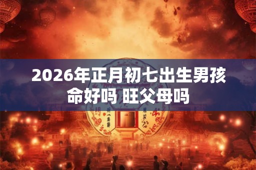 2026年正月初七出生男孩命好吗 旺父母吗
