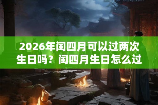 2026年闰四月可以过两次生日吗？闰四月生日怎么过？