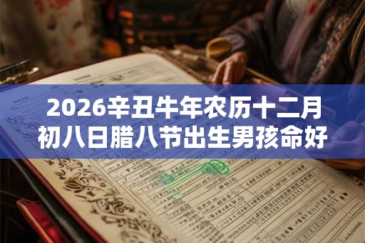 2026辛丑牛年农历十二月初八日腊八节出生男孩命好吗？