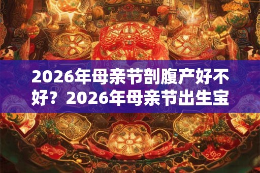 2026年母亲节剖腹产好不好？2026年母亲节出生宝宝好吗？