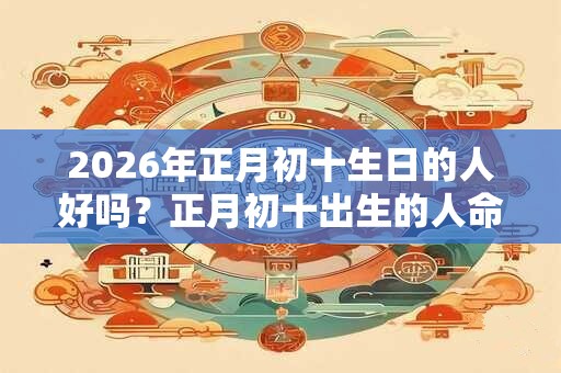 2026年正月初十生日的人好吗？正月初十出生的人命运如何？