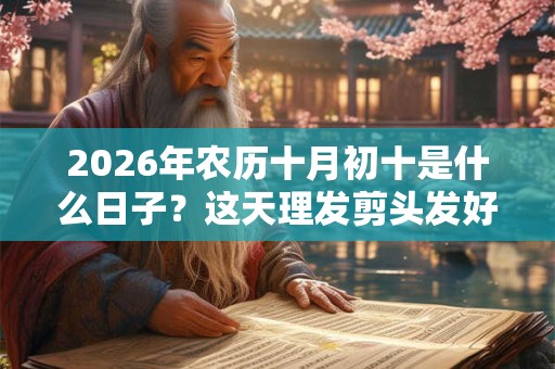 2026年农历十月初十是什么日子？这天理发剪头发好吗？