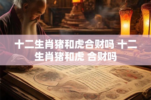 十二生肖猪和虎合财吗 十二生肖猪和虎 合财吗