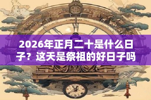 2026年正月二十是什么日子？这天是祭祖的好日子吗？