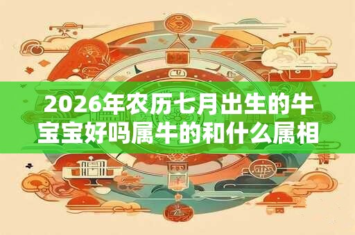 2026年农历七月出生的牛宝宝好吗属牛的和什么属相不合