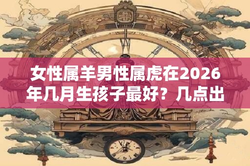 女性属羊男性属虎在2026年几月生孩子最好？几点出生好？