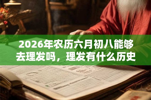 2026年农历六月初八能够去理发吗,理发有什么历史吗? 2026年农历六月初八能够去理发吗,理发有什么历史吗?