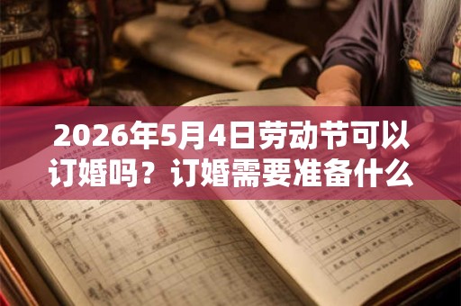 2026年5月4日劳动节可以订婚吗？订婚需要准备什么？