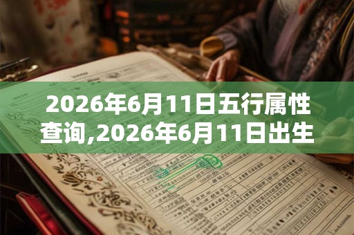 2026年6月11日五行属性查询,2026年6月11日出生五行属什么