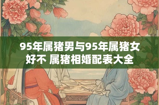 95年属猪男与95年属猪女好不 属猪相婚配表大全