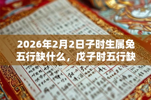 2026年2月2日子时生属兔五行缺什么，戊子时五行缺什么