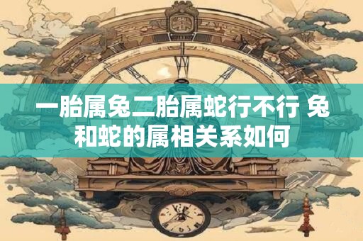 一胎属兔二胎属蛇行不行 兔和蛇的属相关系如何 一胎属兔二胎属蛇行不行 兔和蛇的属相关系如何