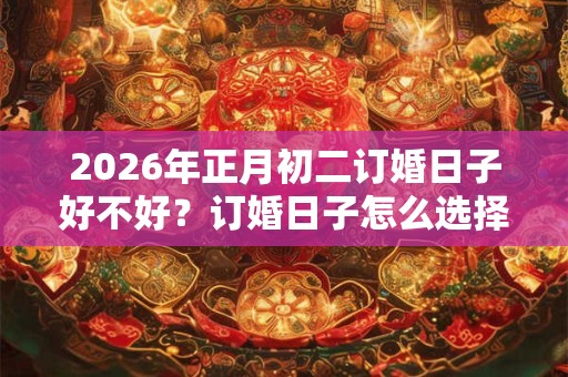 2026年正月初二订婚日子好不好？订婚日子怎么选择？