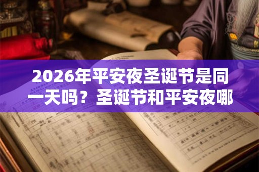 2026年平安夜圣诞节是同一天吗？圣诞节和平安夜哪个更隆重？