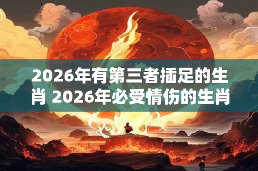 2026年有第三者插足的生肖 2026年必受情伤的生肖