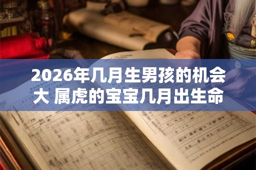 2026年几月生男孩的机会大 属虎的宝宝几月出生命好