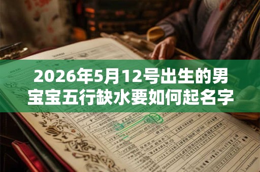 2026年5月12号出生的男宝宝五行缺水要如何起名字