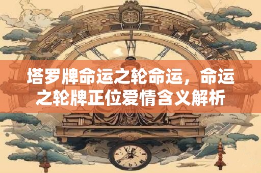 塔罗牌命运之轮命运，命运之轮牌正位爱情含义解析