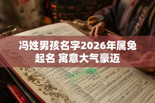 冯姓男孩名字2026年属兔起名 寓意大气豪迈 冯姓男孩名字2026年属兔起名 寓意大气豪迈
