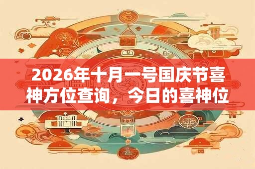 2026年十月一号国庆节喜神方位查询,今日的喜神位置 2026年十月一号国庆节喜神方位查询,今日的喜神位置