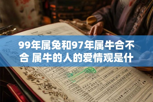 99年属兔和97年属牛合不合 属牛的人的爱情观是什么样