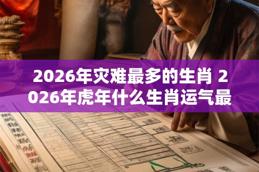2026年灾难最多的生肖 2026年虎年什么生肖运气最差