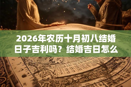 2026年农历十月初八结婚日子吉利吗？结婚吉日怎么看？