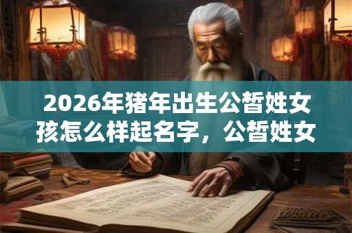 2026年猪年出生公皙姓女孩怎么样起名字，公皙姓女孩好名推荐