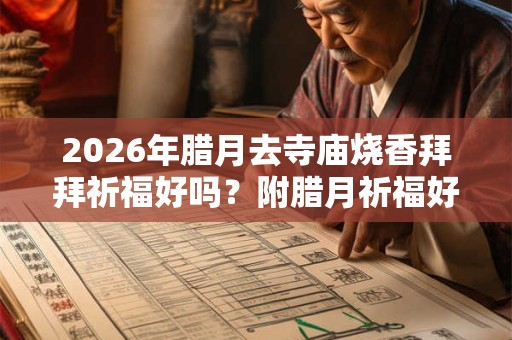 2026年腊月去寺庙烧香拜拜祈福好吗?附腊月祈福好日子 2026年腊月去寺庙烧香拜拜祈福好吗?附腊月祈福好日子