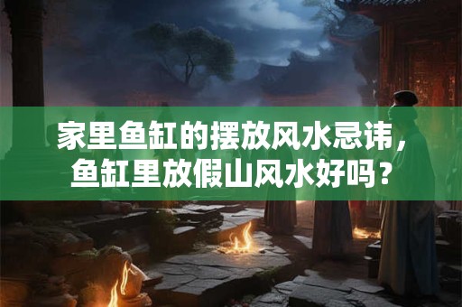 家里鱼缸的摆放风水忌讳,鱼缸里放假山风水好吗? 家里鱼缸的摆放风水忌讳,鱼缸里放假山风水好吗?