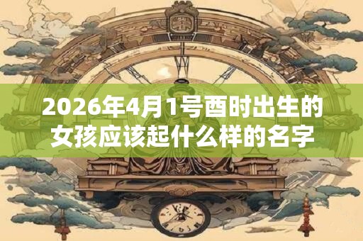 2026年4月1号酉时出生的女孩应该起什么样的名字