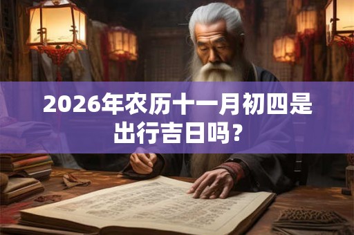 2026年农历十一月初四是出行吉日吗？