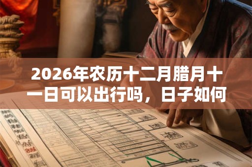 2026年农历十二月腊月十一日可以出行吗，日子如何？