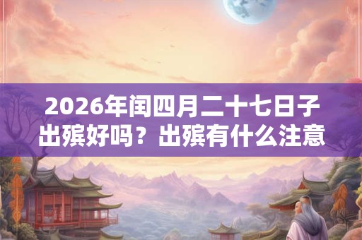 2026年闰四月二十七日子出殡好吗？出殡有什么注意事项？