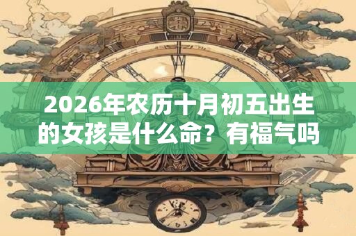 2026年农历十月初五出生的女孩是什么命？有福气吗？