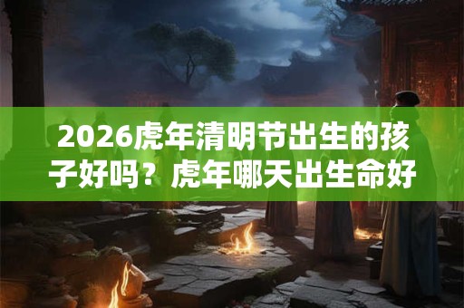 2026虎年清明节出生的孩子好吗？虎年哪天出生命好？