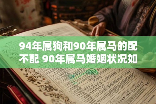 94年属狗和90年属马的配不配 90年属马婚姻状况如何 94年属狗和90年属马的配不配 90年属马婚姻状况如何